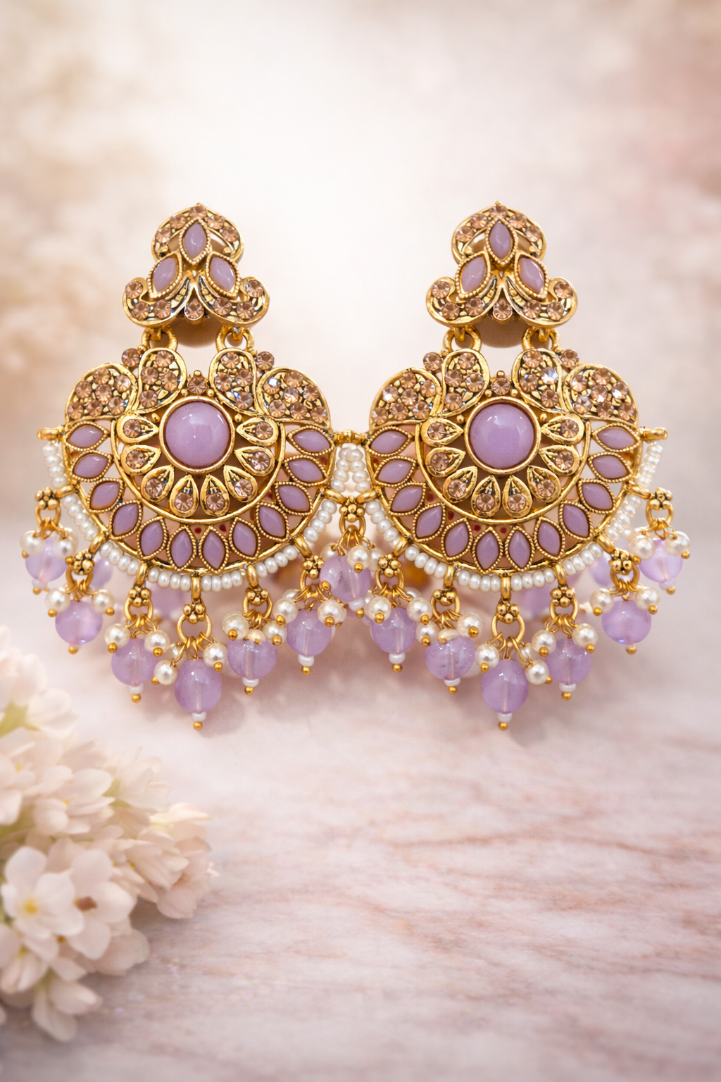 EARRING & TIKKA SET